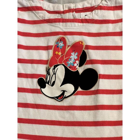 Baby Gap Disney Minnie Mouse striped Floral Dress Size 3 2 dresses available twi - Picture 4 of 5